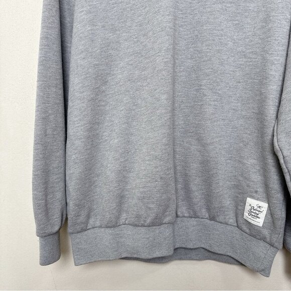 Crooks & Castles Mens Large Gray V-Neck Sweater Pullover - Picture 3 of 12